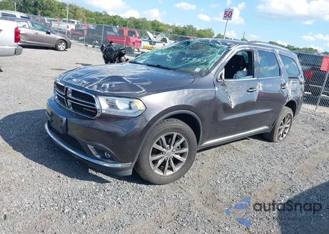 2017 Dodge Durango Sxt Awd z USA, uszkodzony, nr VIN 1C4RDJAGXHC741117